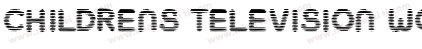 Childrens Television Workshop字体转换